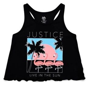 Justice Girls Tank Top Pajama Sleep, Size M